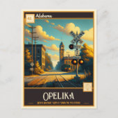 アラバマ，オペリカ |ヴィンテージ ポストカード (正面)