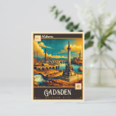 アラバマ,ガッズデン |ヴィンテージ ポストカード (スタンド正面)