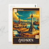 アラバマ,ガッズデン |ヴィンテージ ポストカード (正面/裏面)