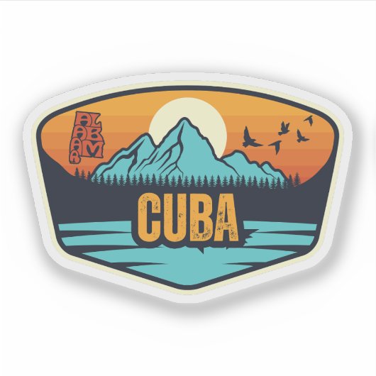 アラバマ，キューバ シール (正面)