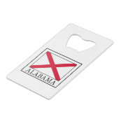 アラバマ クレジットカード栓抜き (正面アングル)