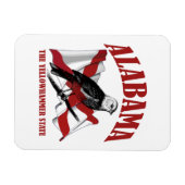 アラバマ,ザイエローファーマー州 マグネット (横)