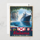 アラバマ・シュレアル・スプレンダー芸術的：はがき ポストカード (正面/裏面)