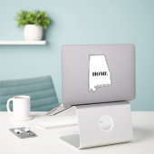 アラバマ シール (デスク上のノートパソコン)