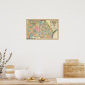 アラバマ，ジョージア ポスター (キッチン)