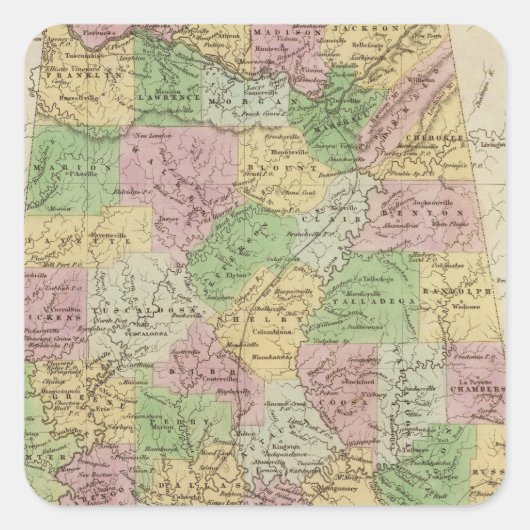 アラバマ スクエアシール (正面)