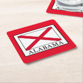 アラバマ スクエアペーパーコースター (アングル)