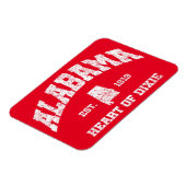 アラバマ,ハート・オブ・ディキシー マグネット (左側)