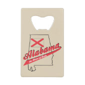 アラバマ ハート オブ ディクシー クレジットカード栓抜き (正面)