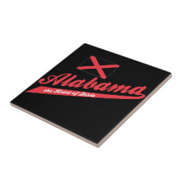 アラバマ ハート オブ ディクシー タイル