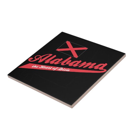 アラバマ ハート オブ ディクシー タイル (側面)