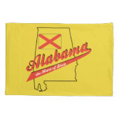 アラバマ ハート オブ ディクシー 枕カバー (裏面)