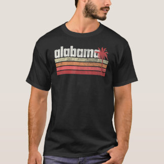 アラバマ ビンテージ レトロ 70年代 80年代 90年代 ビーチ パームツリー Tシャツ