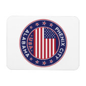 アラバマ・フェニックス マグネット (横)