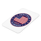 アラバマ，プラットビル マグネット (左側)