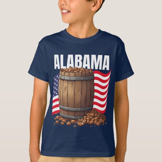 アラバマ・ボーイズ・ダークTシャツ Tシャツ (正面)