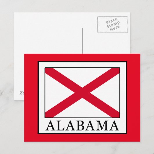 アラバマ ポストカード (正面/裏面)