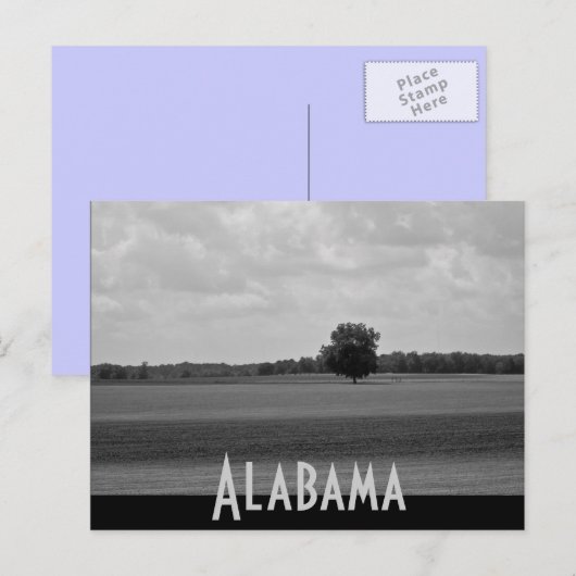 アラバマ ポストカード (正面/裏面)
