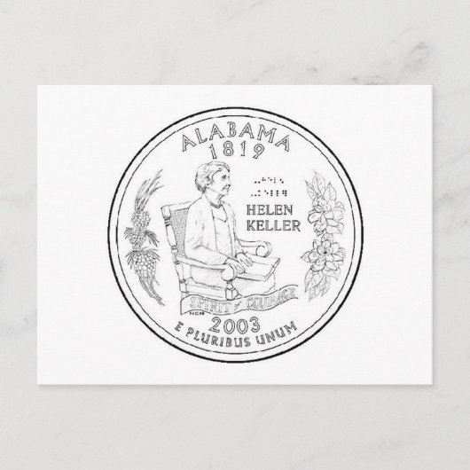 アラバマ ポストカード (正面)