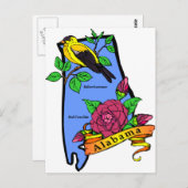 アラバマ ポストカード (正面/裏面)