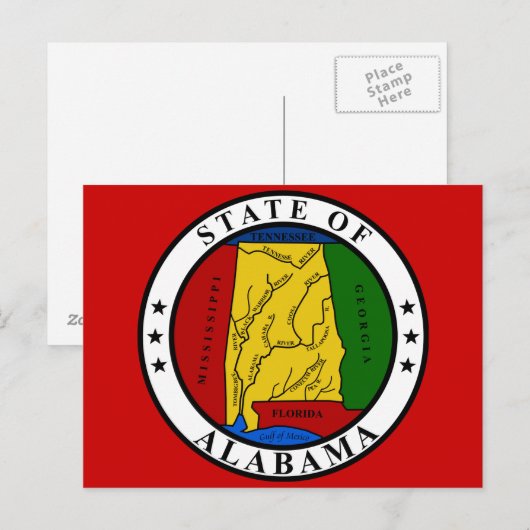 アラバマ ポストカード (正面/裏面)
