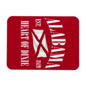 アラバマ マグネット (横)