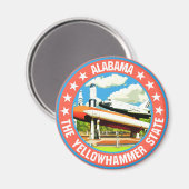 アラバマ マグネット (正面/裏面)