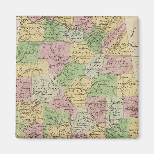 アラバマ マグネット (正面)