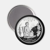 アラバマ マグネット (正面/裏面)