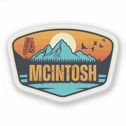 アラバマ，マッキントッシュ シール (正面)