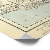 アラバマ、ミシシッピ、ルイジアナ、アーカンソー ポスター (角)