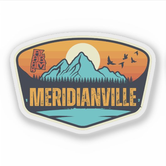 アラバマ，メリディアンビル シール (正面)