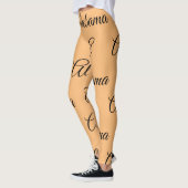 アラバマ モノグラム レギンス (左)