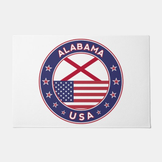 アラバマ,米国州,アラバマ ドアマット (正面)