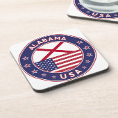 アラバマ，米国州，アラバマTシャツ，アラバマ コースター (左側)