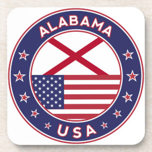 アラバマ,米国州,アラバマTシャツ,アラバマ コースター