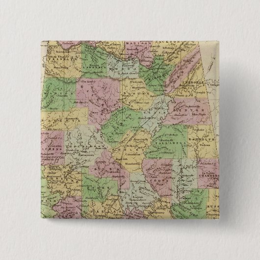 アラバマ 缶バッジ (正面)