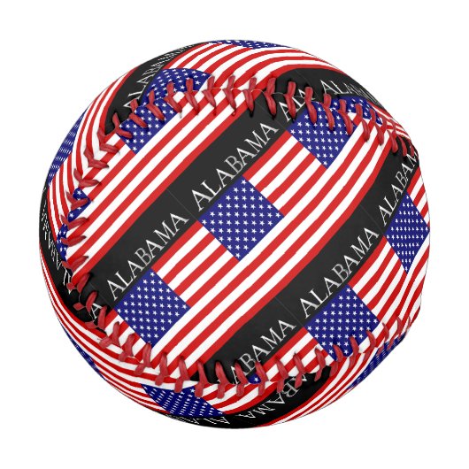 アラバマ 野球ボール (正面左)