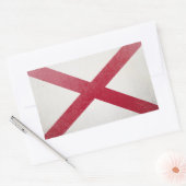 アラバマ 長方形シール (封筒)