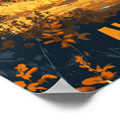 アラバマUSAヴィンテージイラストレーション旅行 ポスター (角)