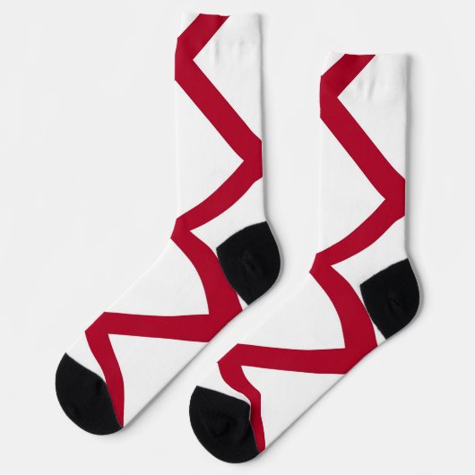 アラバ地球に優しマ州旗を持つ船員ソックス ソックス (左)