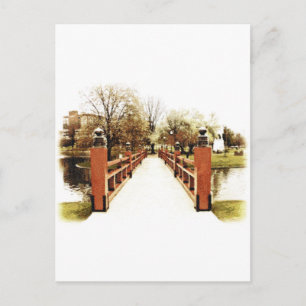 アラバ日本のマ州ハンツビルの橋 ポストカード