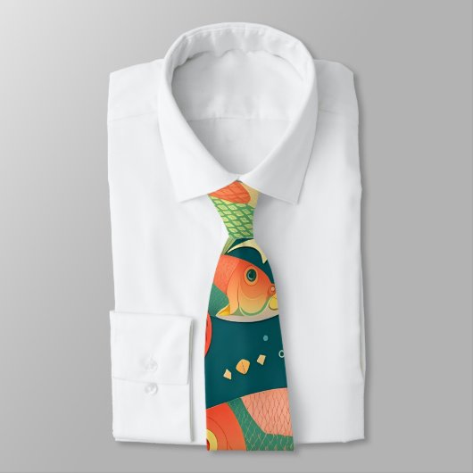 アラパイマ幾何カラフルカスタム ネクタイ (タイ)