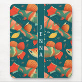 アラパイマ幾何カラフルカスタム マウスパッド (正面)