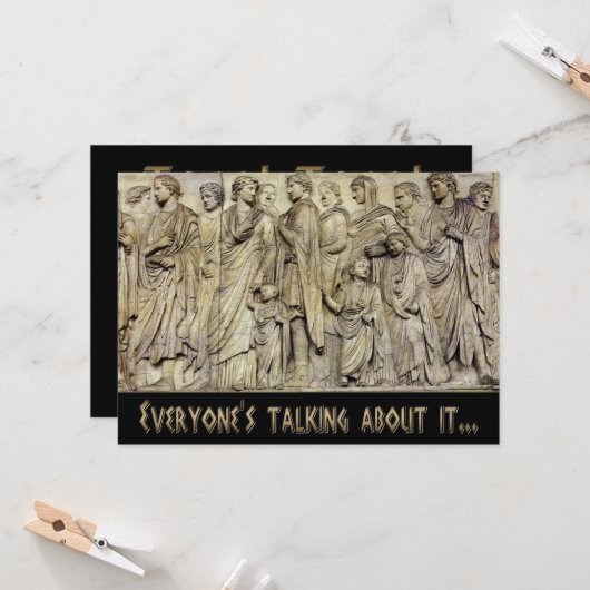 アラパシフリーズ 招待状 (正面/裏面インサイチュ)