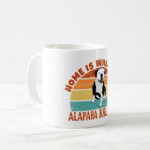 アラパハアラパハブルーブラッドブルドッグアラパハブルドッグ コーヒーマグカップ (正面左)