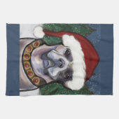 アラパハブルーブラッドブルドッグ キッチンタオル (横)