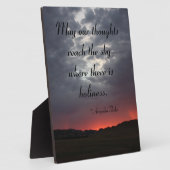 アラパホインディアン引用文フォトプラーク フォトプラーク (側面)