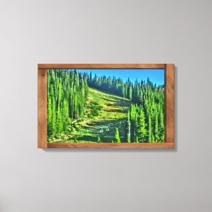 アラパホベイスンコロラドサマースキーキャンバスアート キャンバスプリント