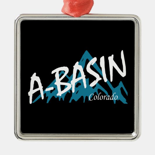 アラパホベイスンコロラドマウンテンズ メタルオーナメント (正面)